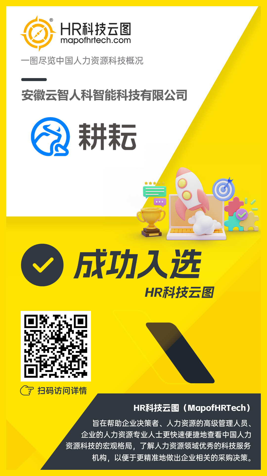 耕耘上榜HR科技云图